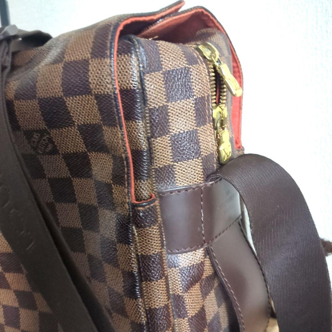 ルイヴィトン　ダミエ柄ショルダーバッグ　ナヴィグリオ