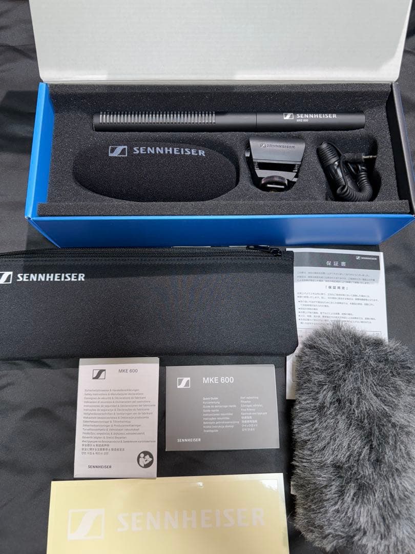 三*好様 Sennheiser MKE 600 ショットガンマイク おまけ MZ