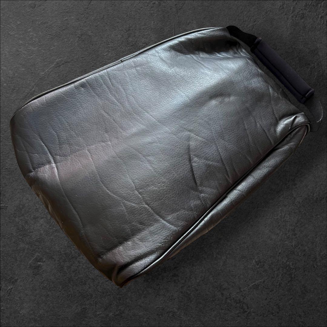 【新品未使用】00s Nike golf タイガーウッズ　シューズケース　黒　革