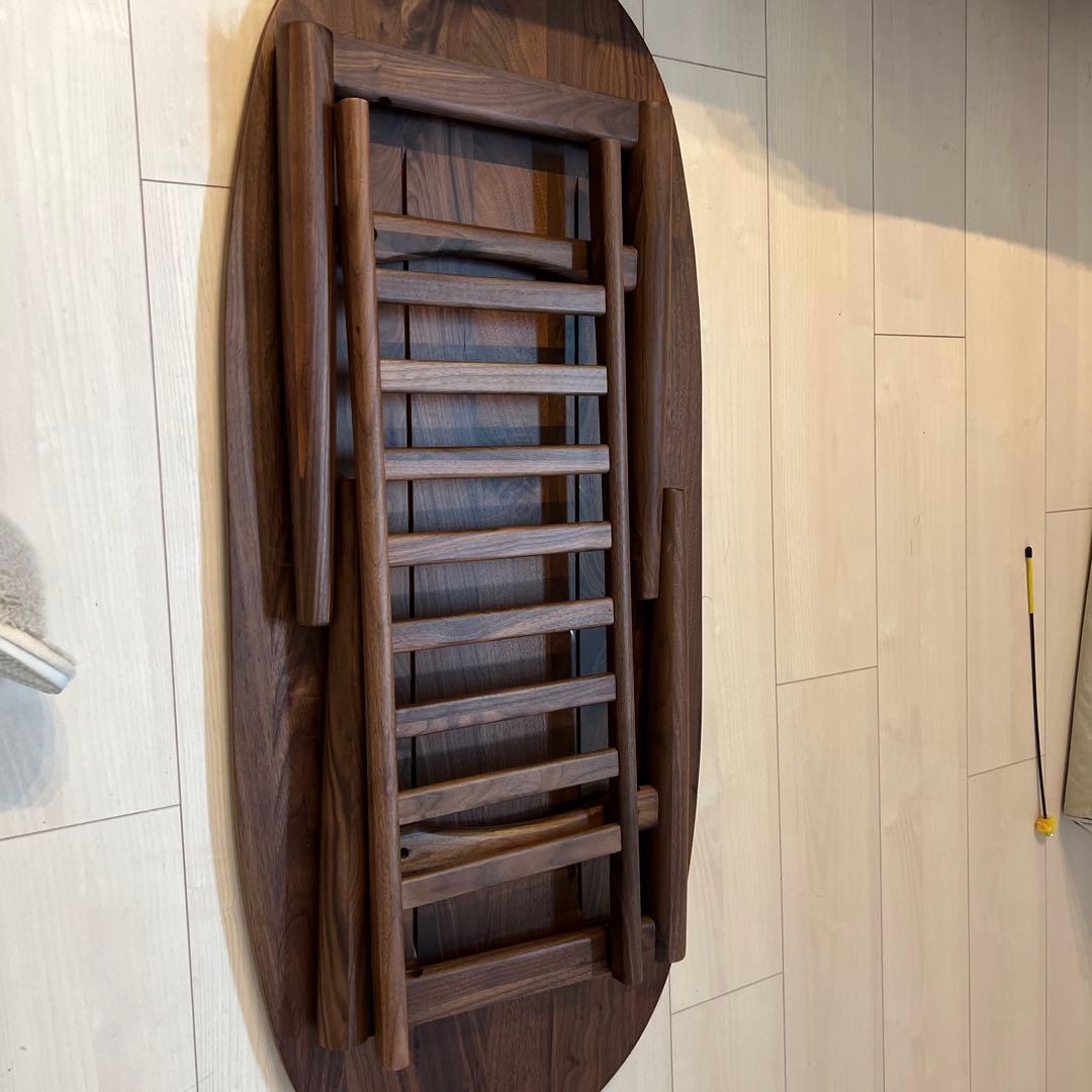 コーヒーテーブル 木製 ウォールナット センターテーブル