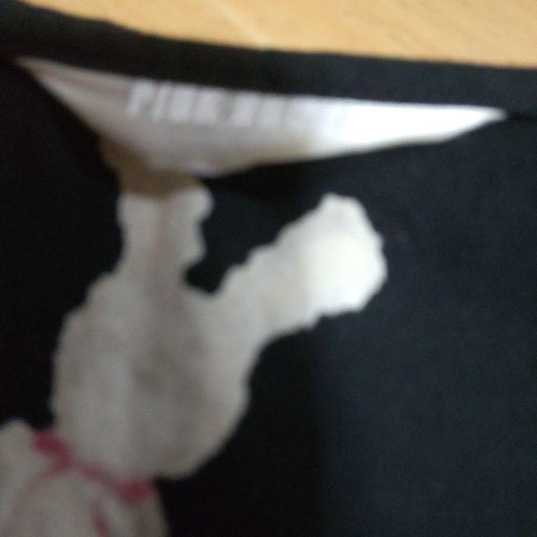 美品ピンクハウス　ぬいぐるみうさぎプリントワンピース