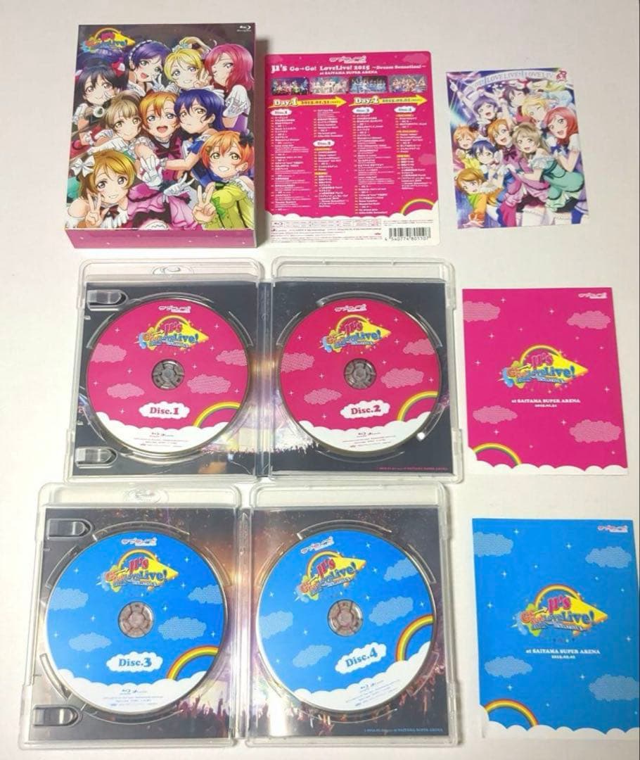 ラブライブ μ's first 3rd 4th 5th Final ライブ BD