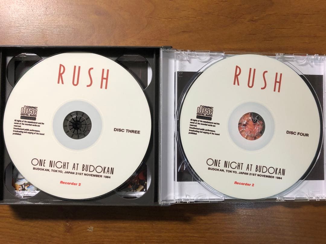 激レア Rush In Tokyo 1984 Live At Budokan