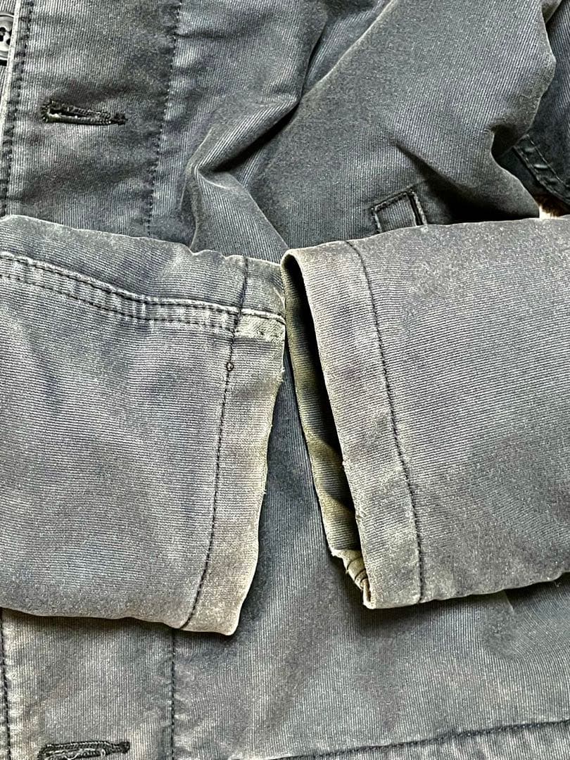 アルファ　N-1 デッキジャケット　ネイビー　Lサイズ　ALPHA