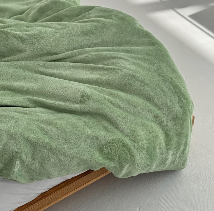 Art of Blackフリースベッドカバーセット ダブル用