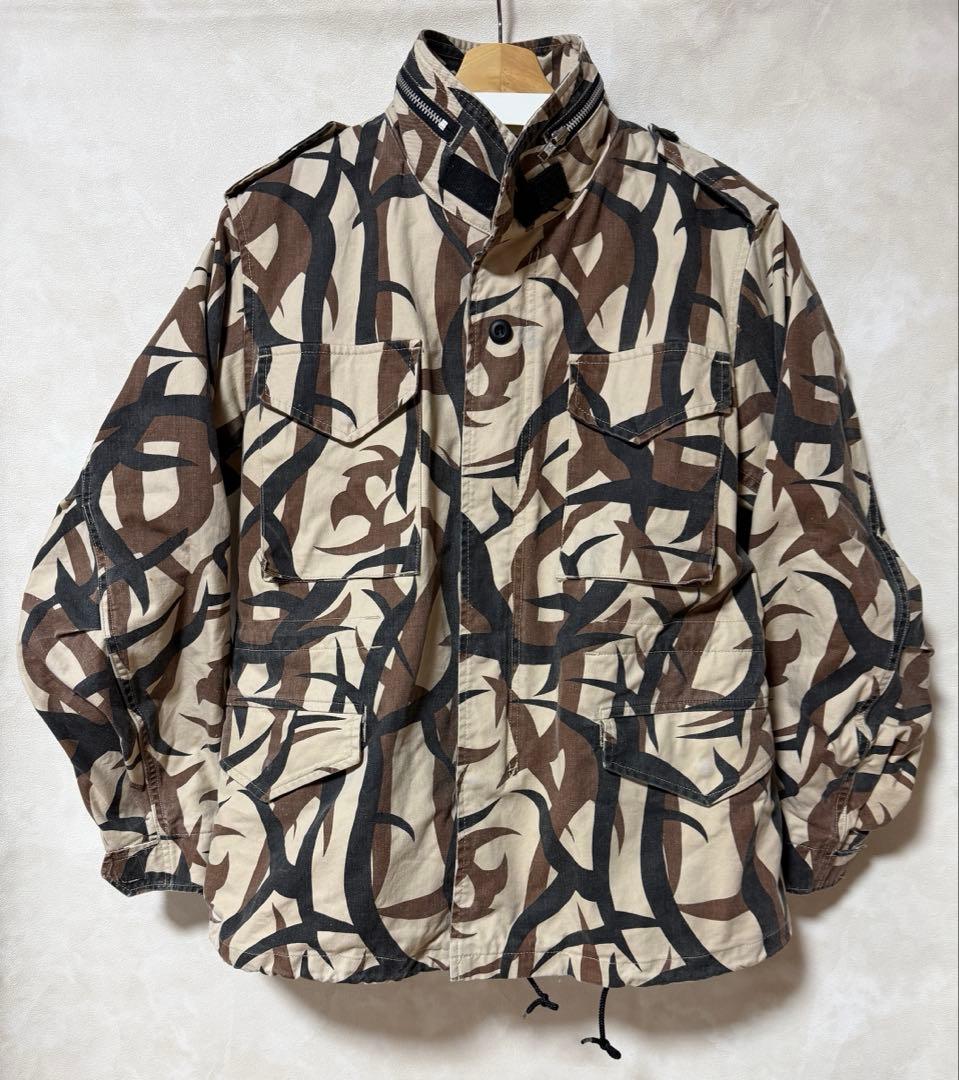 o*w様 90's 初期BAPE エイプ トライバルカモ M65 ASAT ジャ