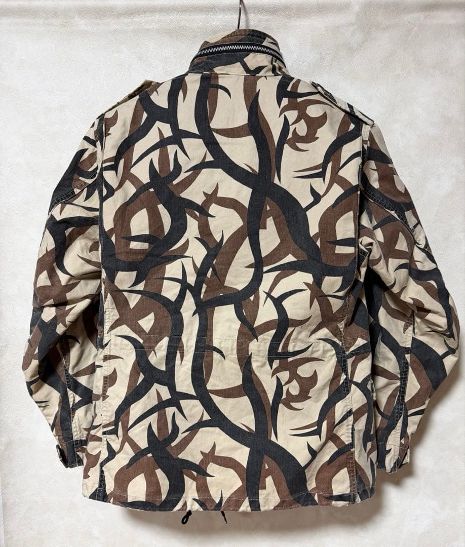 o*w様 90's 初期BAPE エイプ トライバルカモ M65 ASAT ジャ