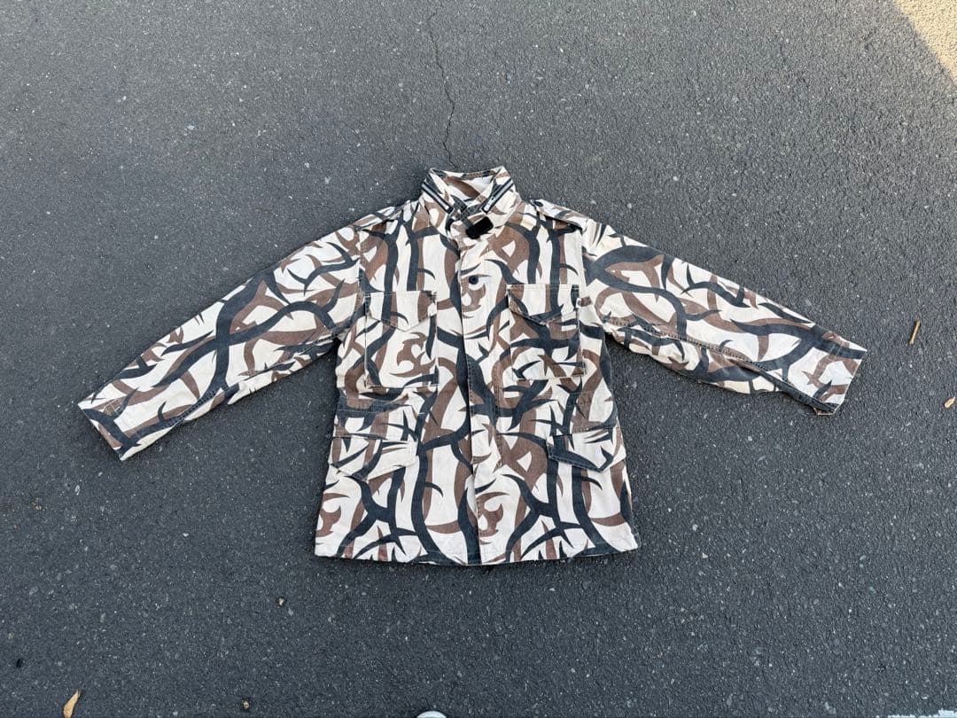 o*w様 90's 初期BAPE エイプ トライバルカモ M65 ASAT ジャ