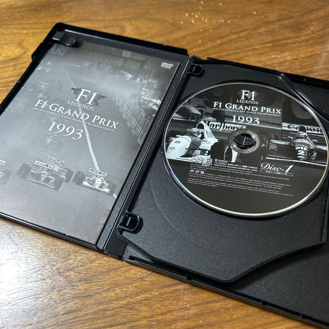 F1 LEGENDS F1 Grand Prix 1993〈3枚組〉　DVD