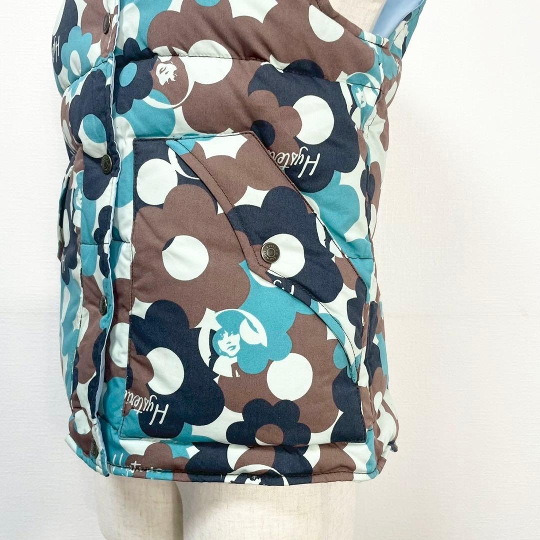 y2k❤️00s HYSTERIC GLAMOUR ヒスガール 花柄 ダウンベスト