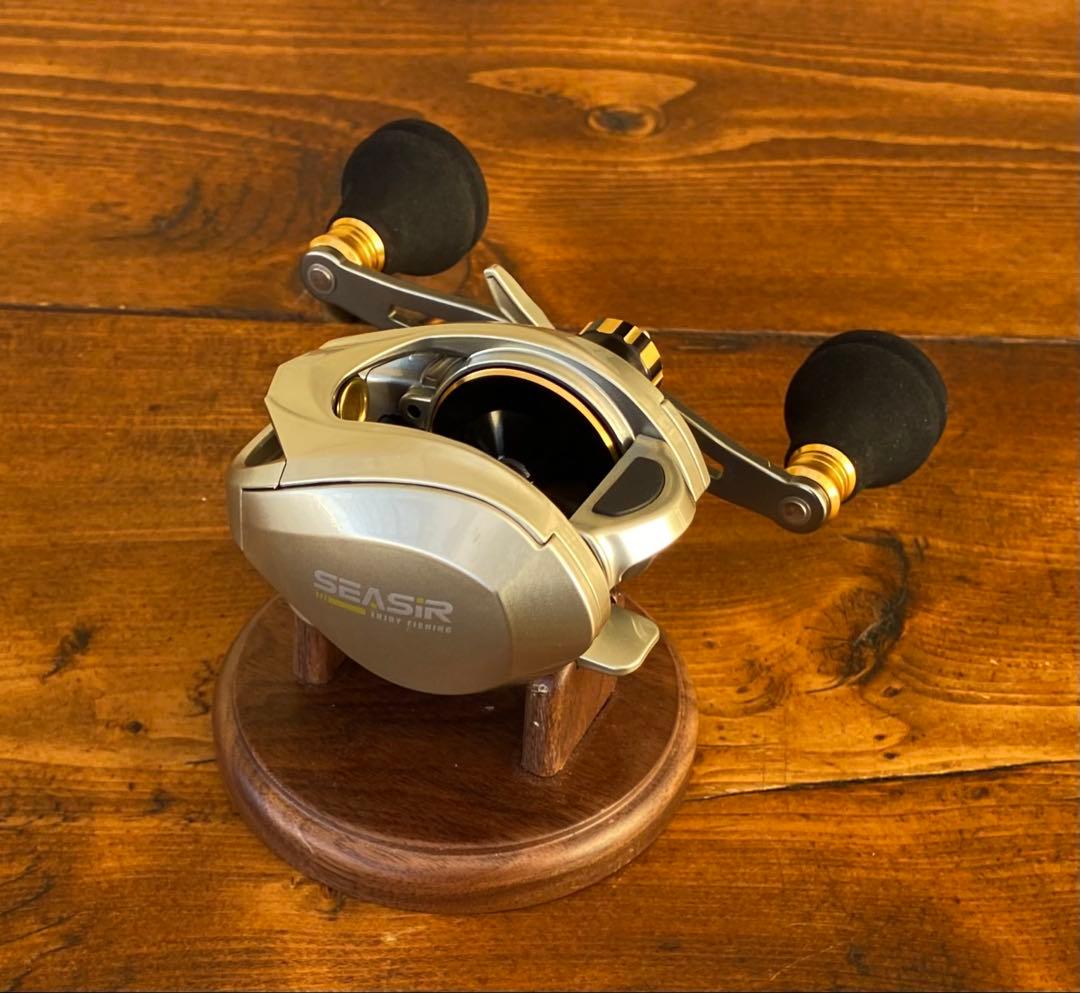ジギングリール　ダブルハンドル　右ハンドル　ベイトリール　軽量　船釣り　海釣り