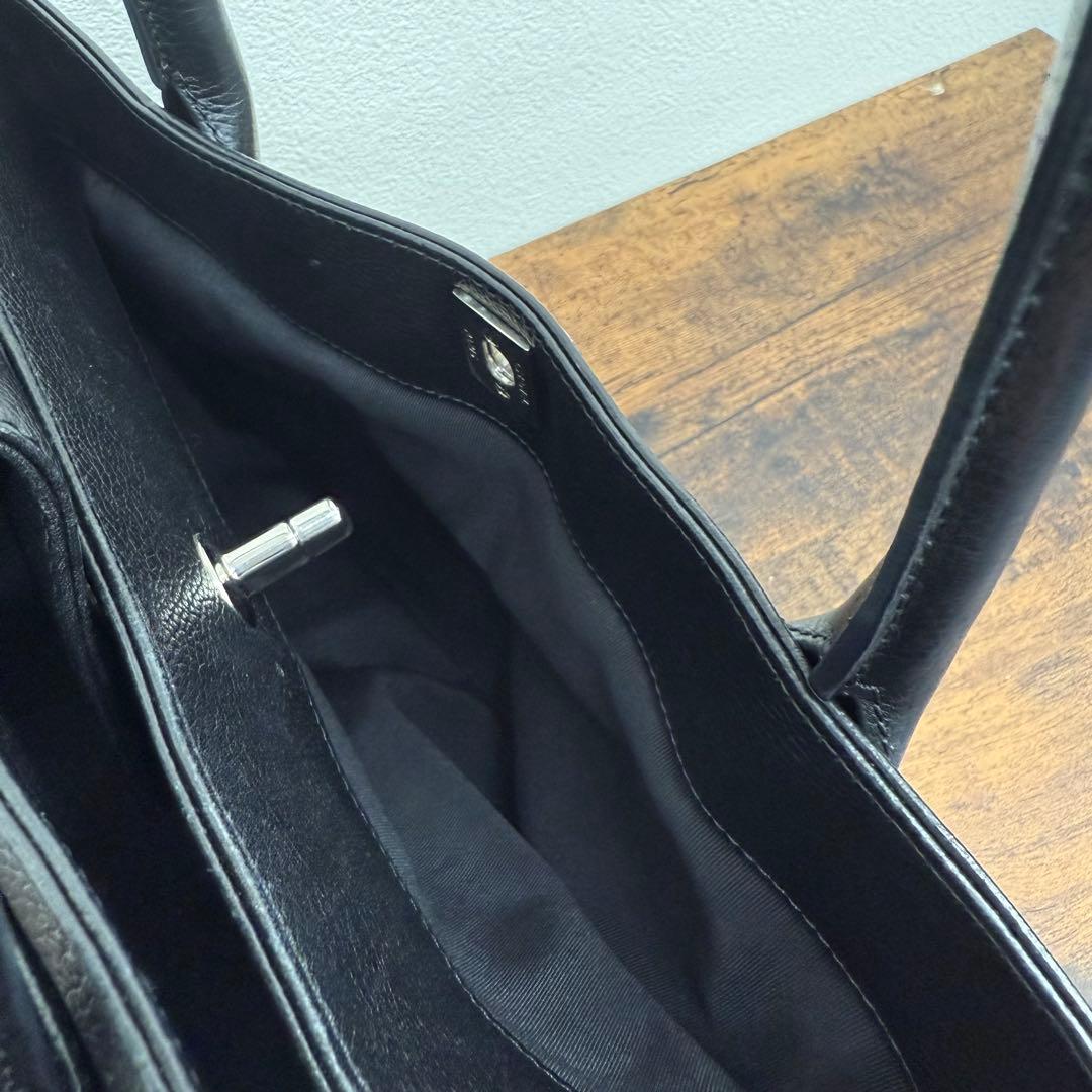 CHANEL シャネル エグゼクティブトートバッグ ブラック レディース