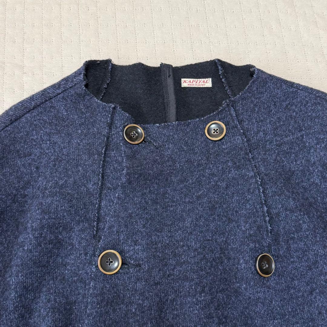 KAPITAL キャピタル チロルウール女の子パフコート サイズ1