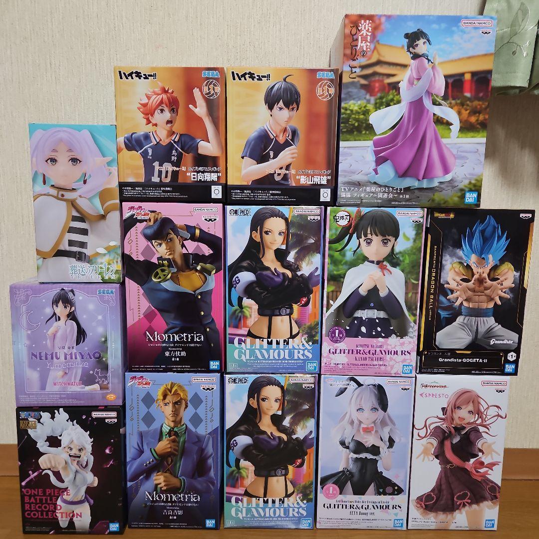 プライズフィギュア14体