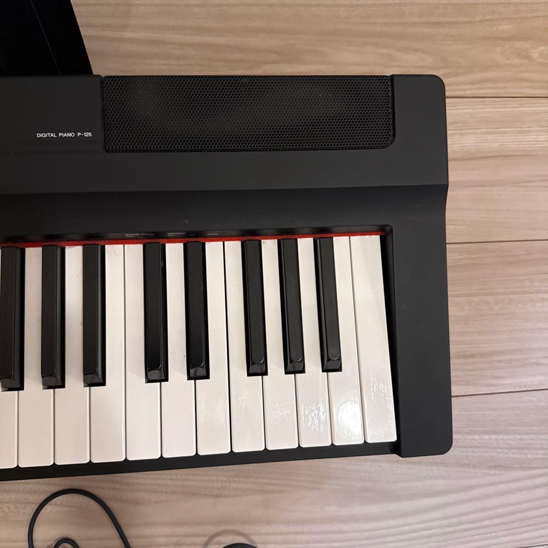 電子ピアノ　YAMAHA P-125 2019年製