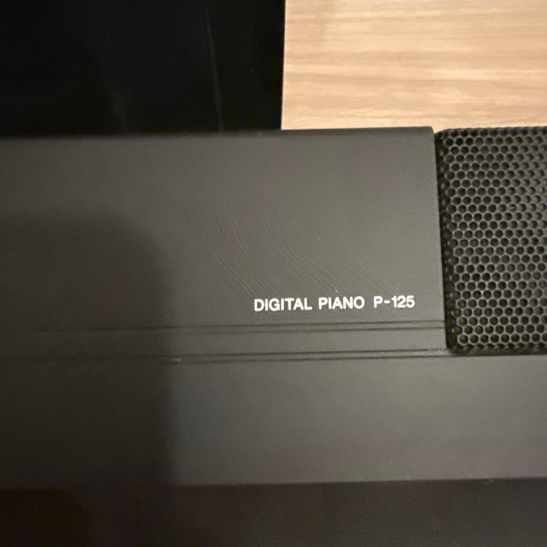 電子ピアノ　YAMAHA P-125 2019年製