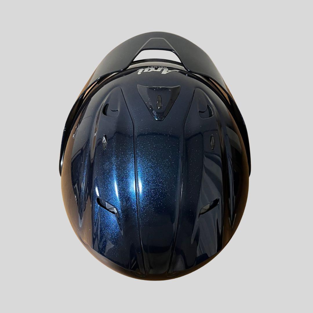 Arai　ジェットヘルメット　SZ-RAM3　UPTOWN　ブルー　光沢　バイク