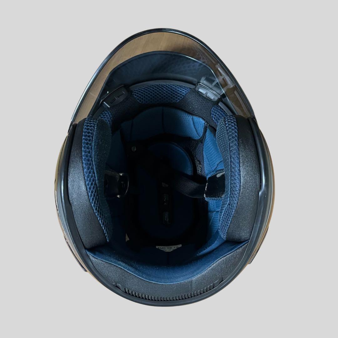 Arai　ジェットヘルメット　SZ-RAM3　UPTOWN　ブルー　光沢　バイク