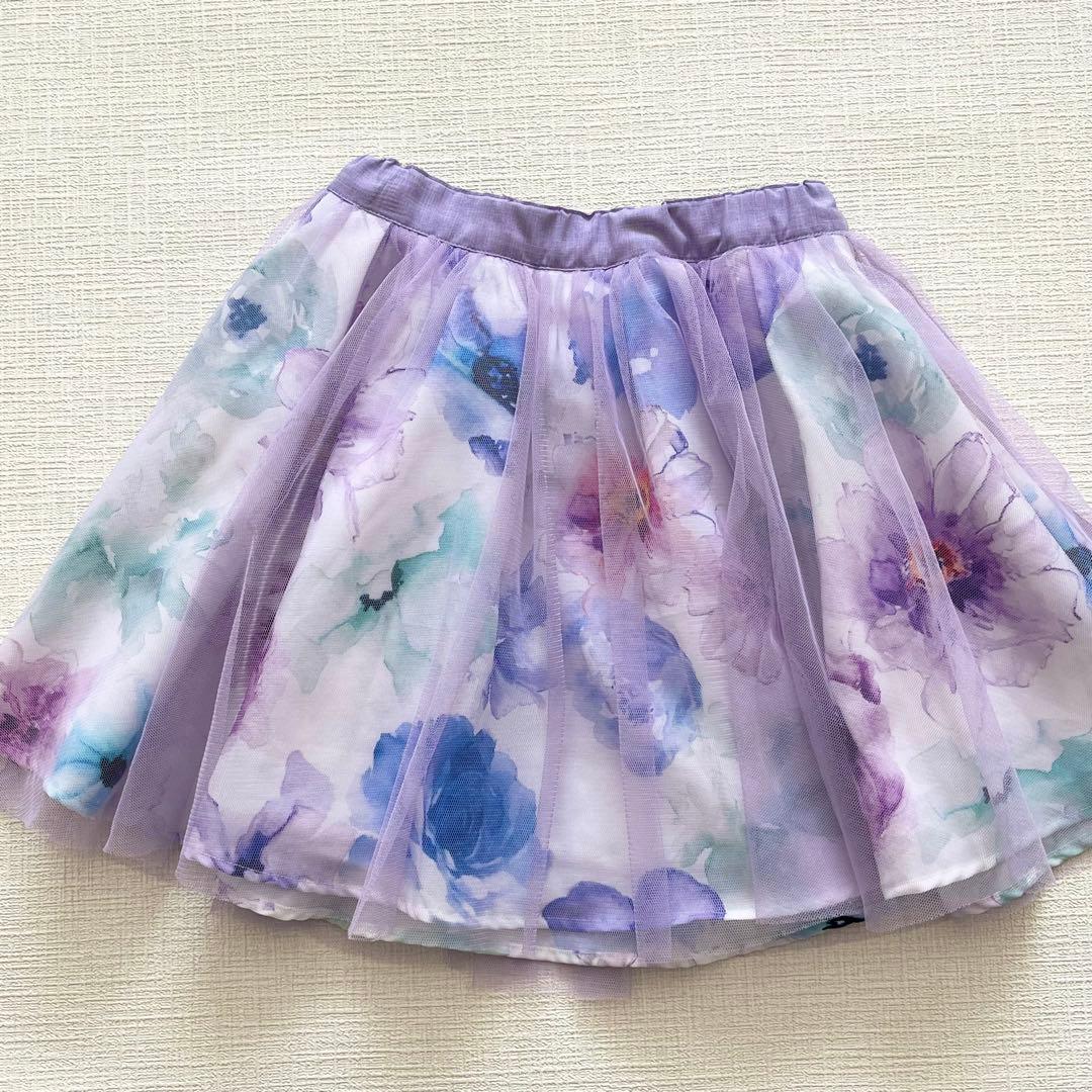 ANNASUI mini 120 フォーマル4点　パープル　リボン