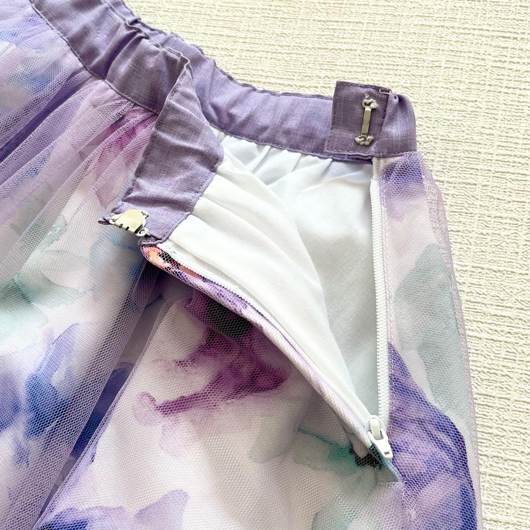 ANNASUI mini 120 フォーマル4点　パープル　リボン