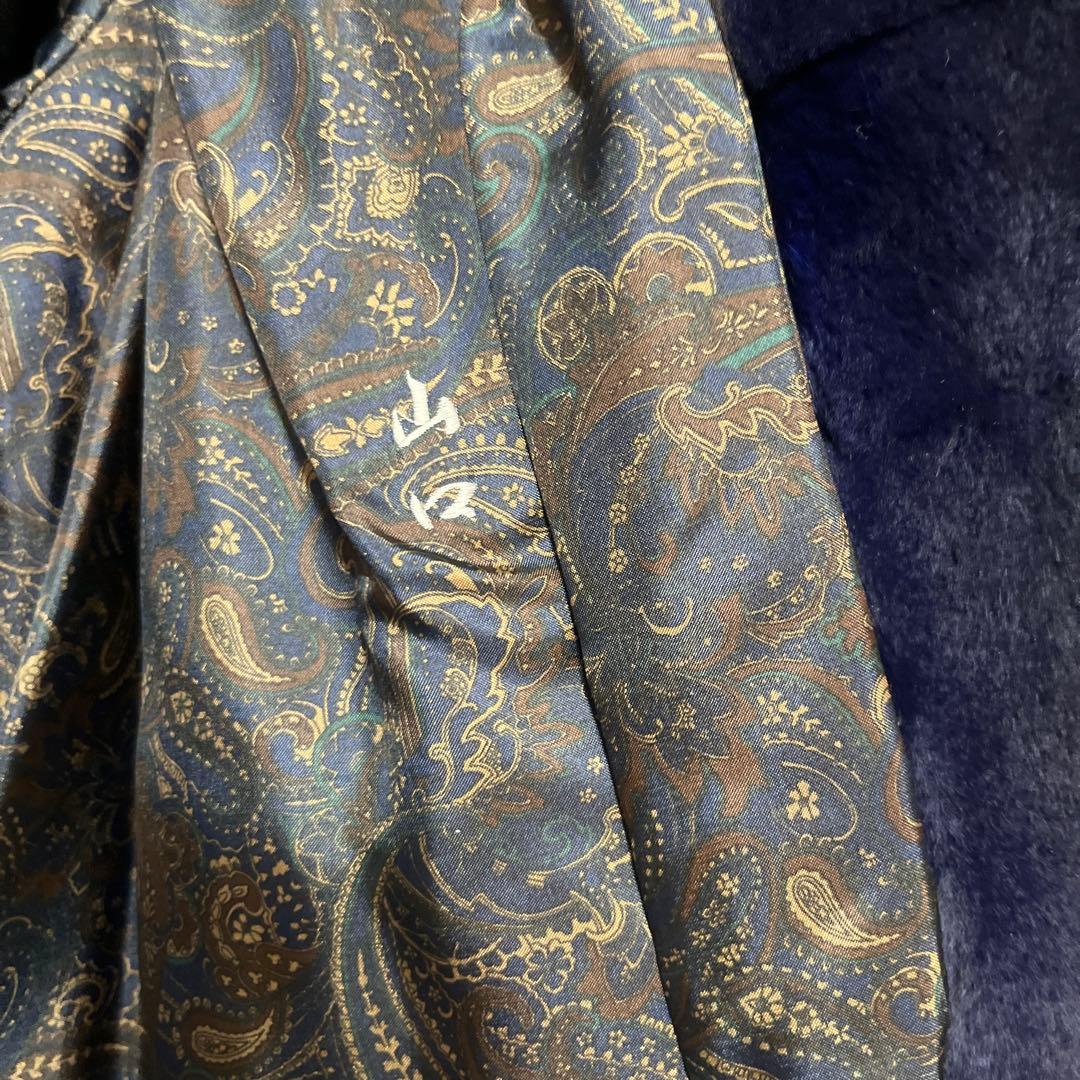 MG SABLE セーブルファーコート Lサイズ表記　紫 リアルファー