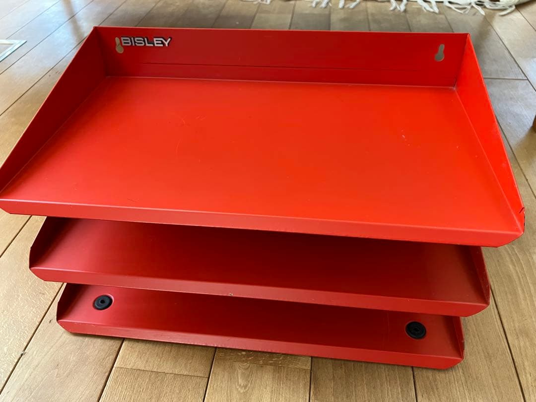 BISLEY ビスレー　レターラック赤色レッド