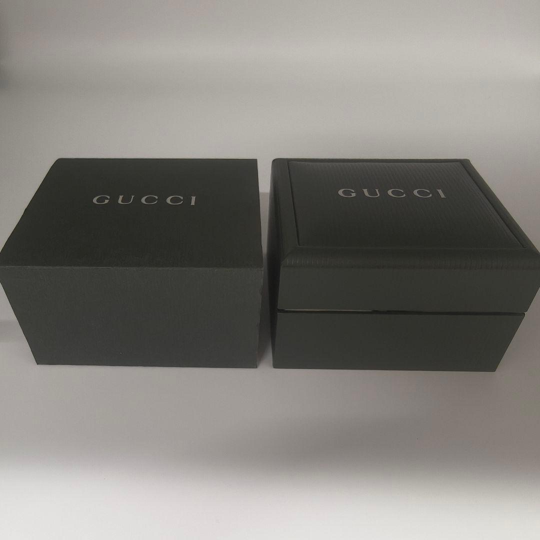 GUCCI グッチ 1400L ブラック文字盤 クオーツバングルウォッチ　稼働品