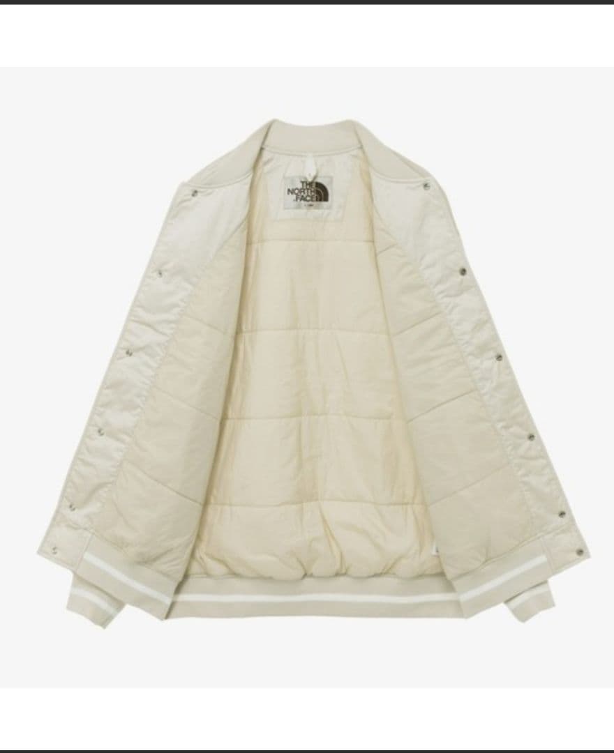 ノースフェイスTHE NORTH FACE ホワイト スタジャンブルゾン新品