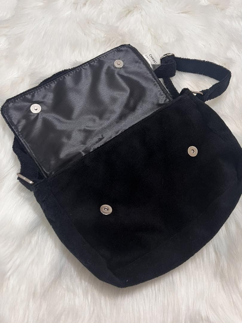 美品未使用　｛黒+白｝ ショルダーバッグ/ノベルティ