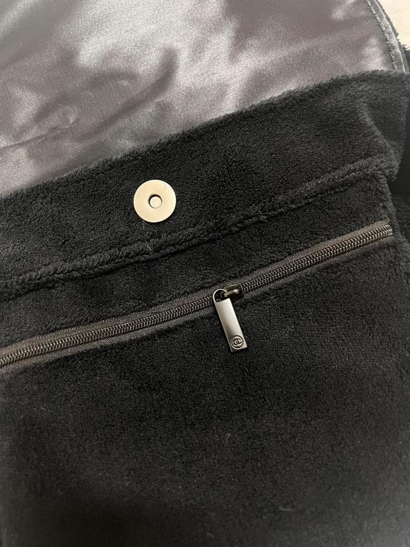 美品未使用　｛黒+白｝ ショルダーバッグ/ノベルティ