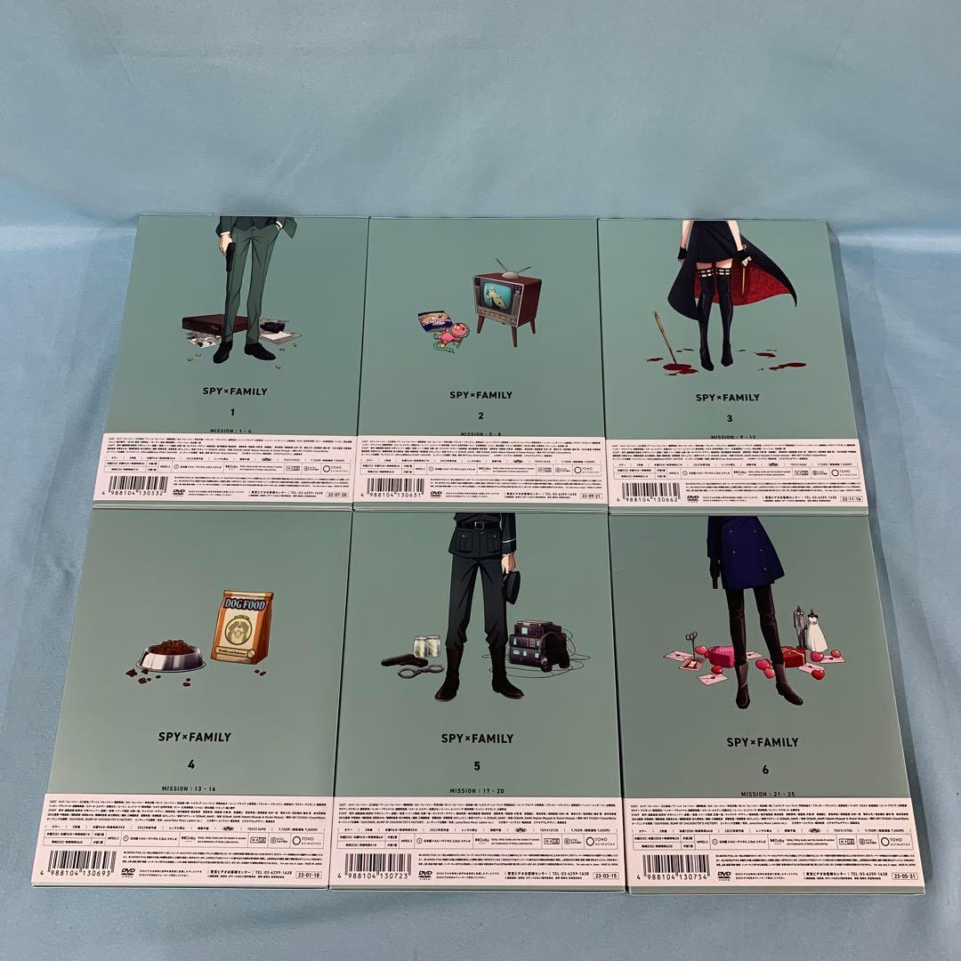SPY×FAMILY 初回生産限定版 全6巻セット DVD
