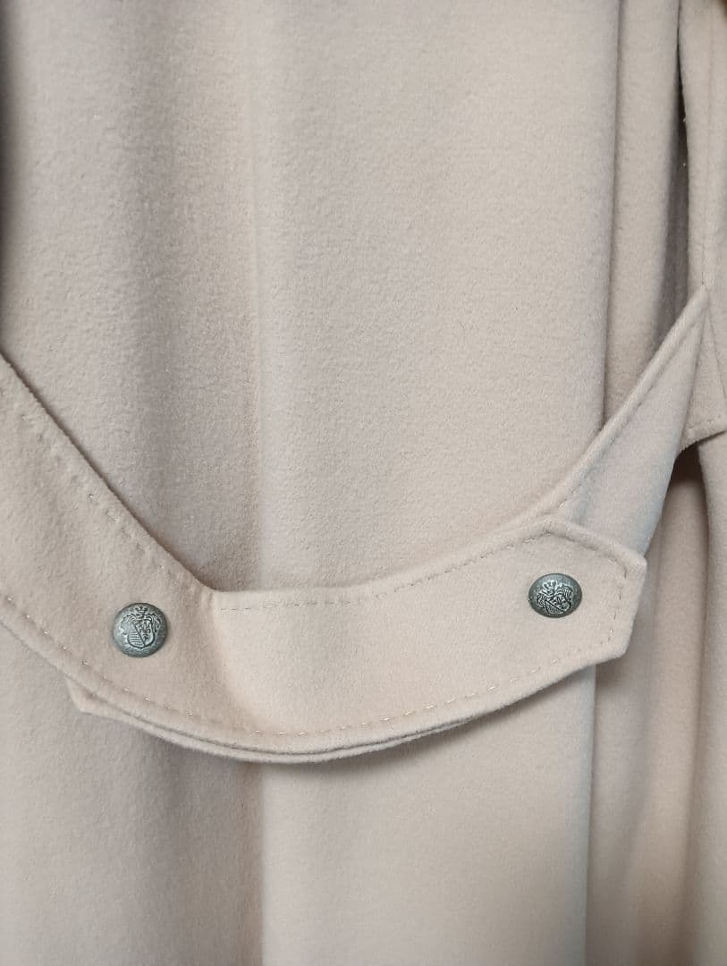 FOXY ピンクベージュ ロングコート Fサイズ