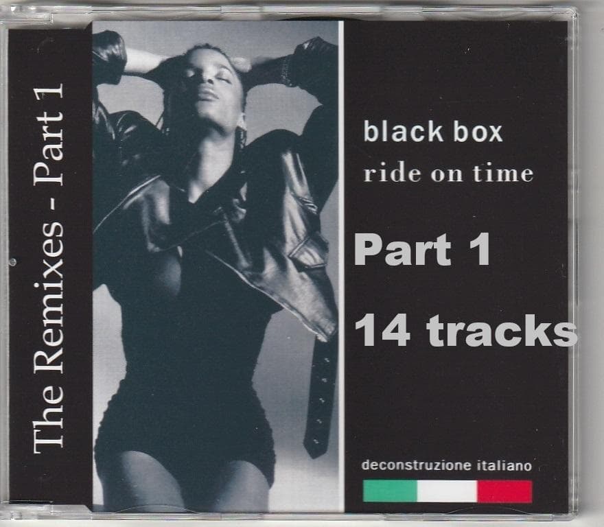 Black Box - Ride On Time　14リミックス 貴重 CD