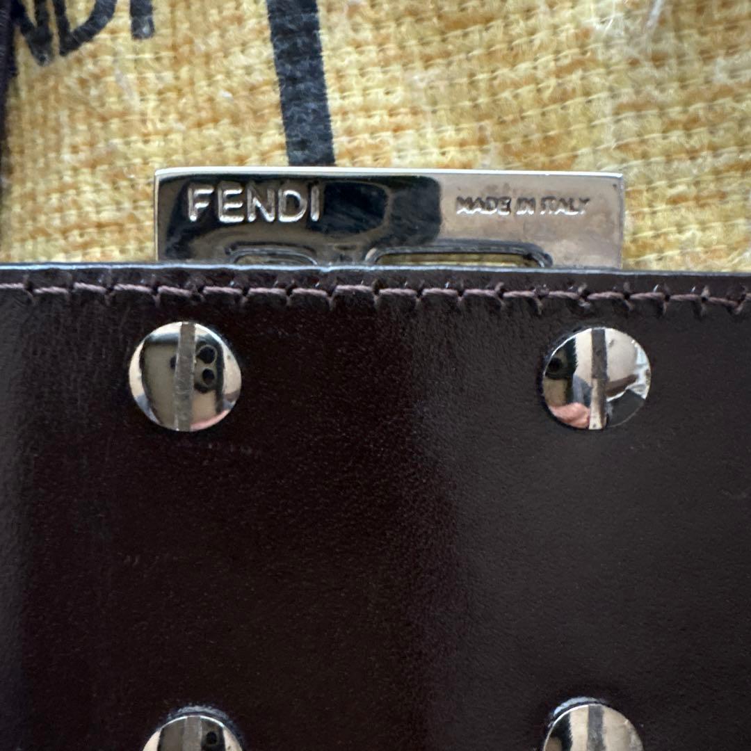 FENDI ズッカ柄マンマバゲットワンショルダーバッグ