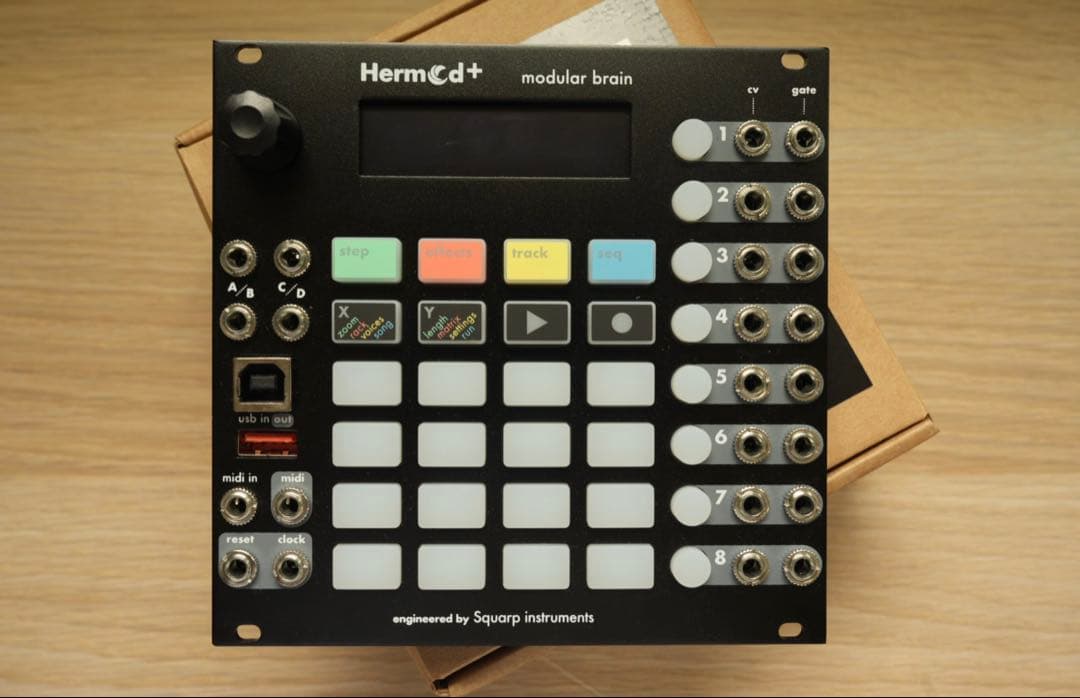 Squarp instruments Hermod+ モジュラー ユーロラック