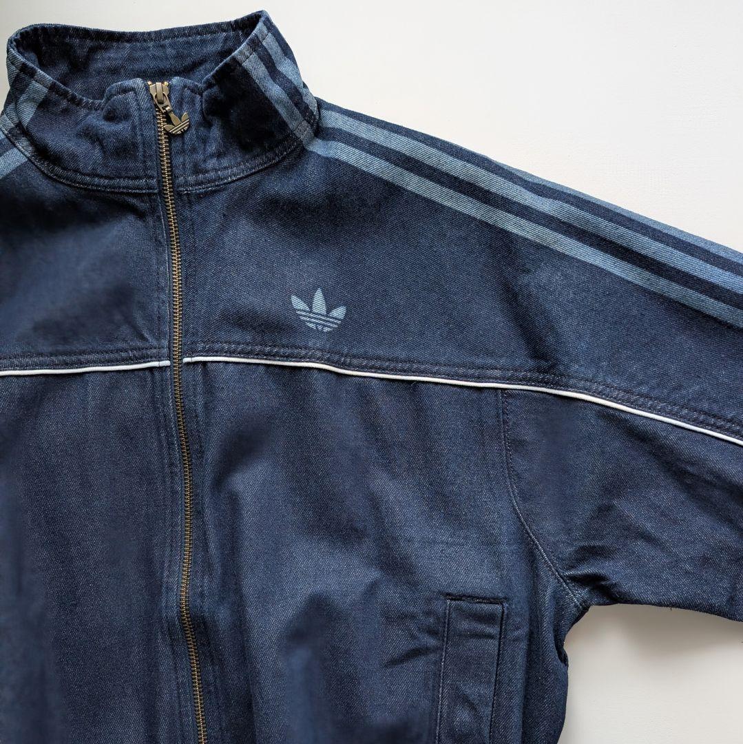【値下げ】新品未使用 アディダス デニム トラックジャケット XL