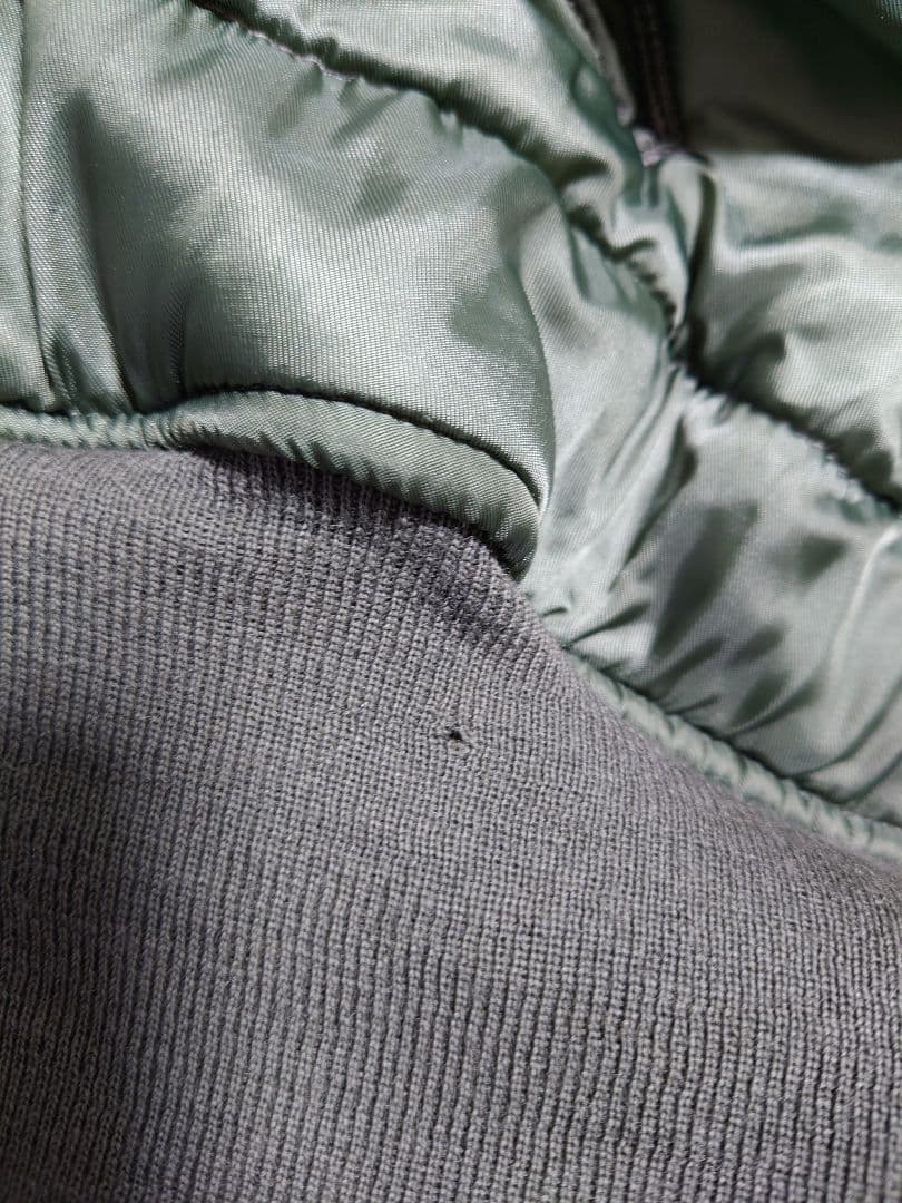 フライトジャケット Lサイズ グリーン 中古 N-2B