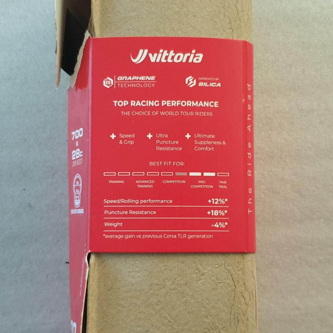 Vittoria Corsa Pro TLR 700x28c チューブレスタイヤ