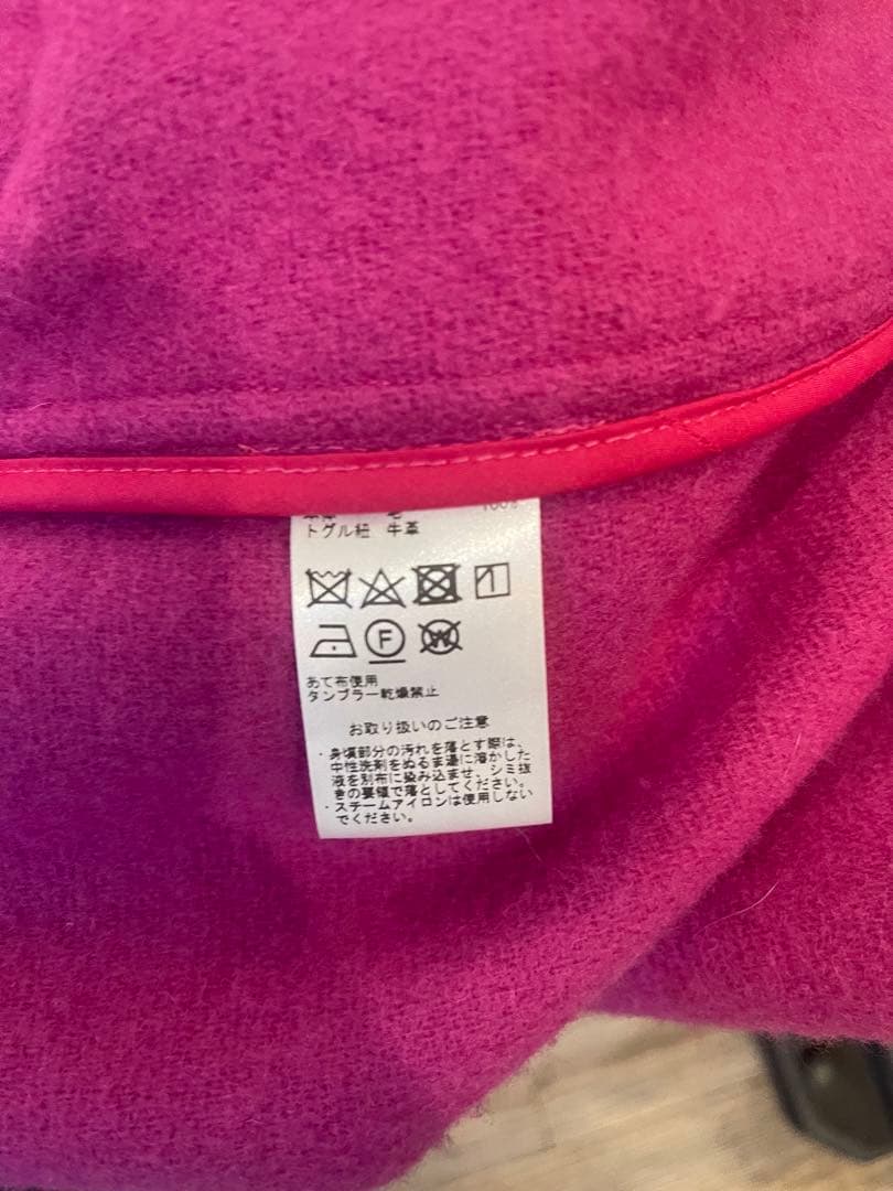 ジャーナルスタンダード×モンゴメリーダッフルコートピンクサイズ40未使用