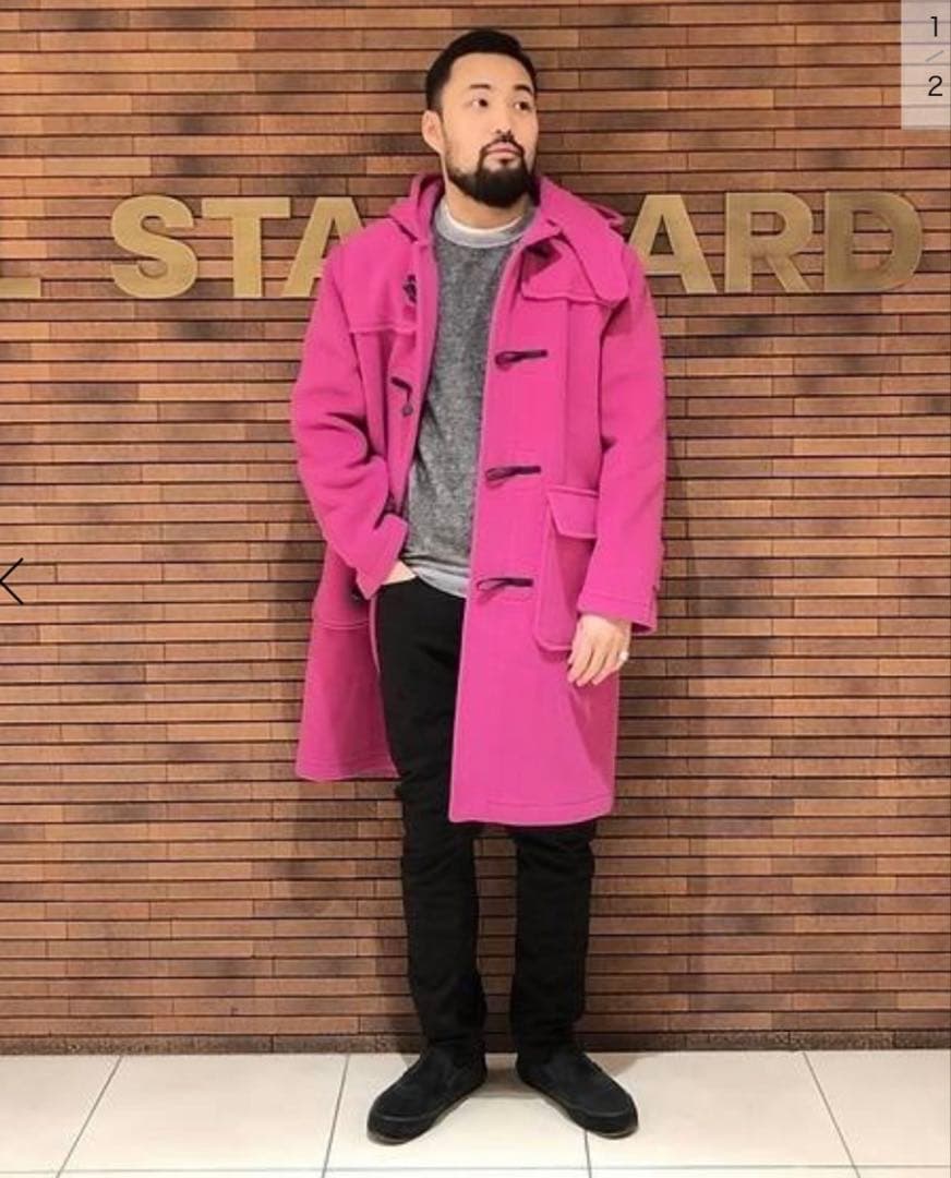 ジャーナルスタンダード×モンゴメリーダッフルコートピンクサイズ40未使用