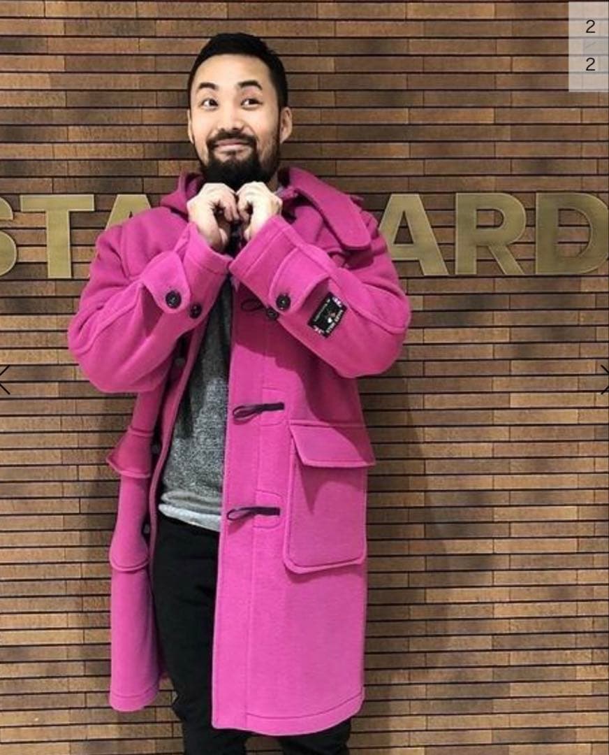 ジャーナルスタンダード×モンゴメリーダッフルコートピンクサイズ40未使用