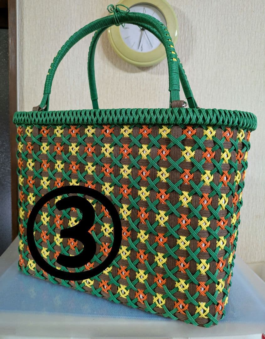 クラフトバンドかごバッグMさま専用