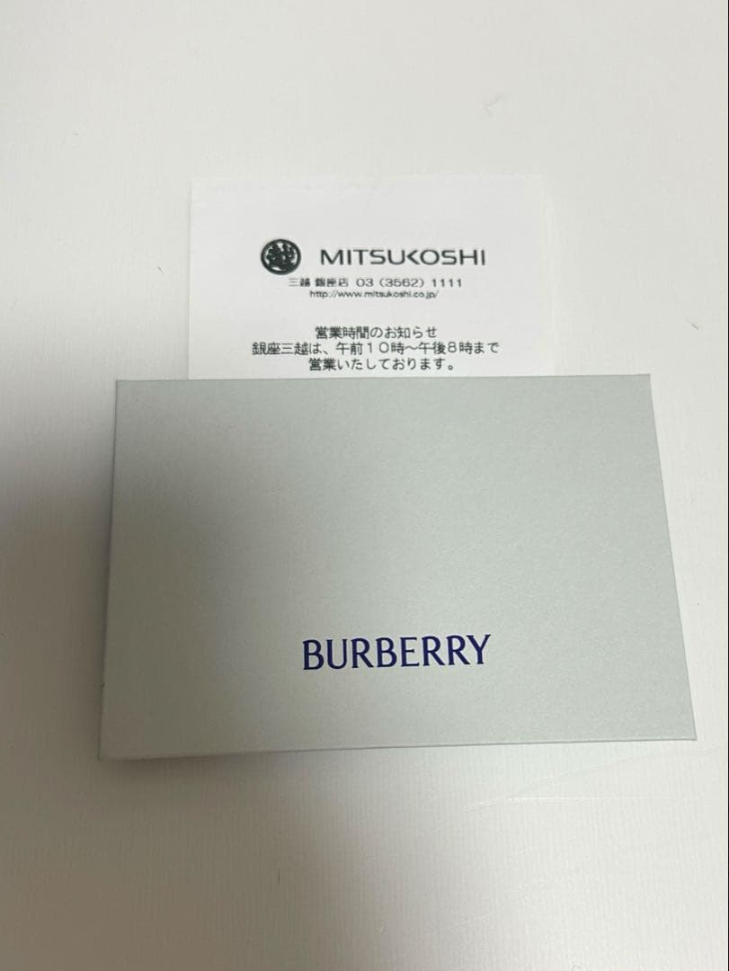 Burberryチェック ウールスカーフ