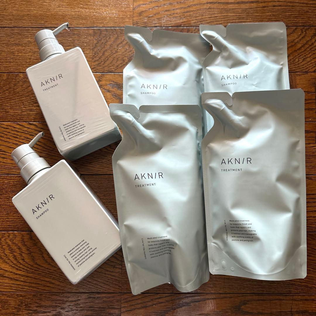 AKNIR アクニー　シャンプー&トリートメント　本体　詰め替え