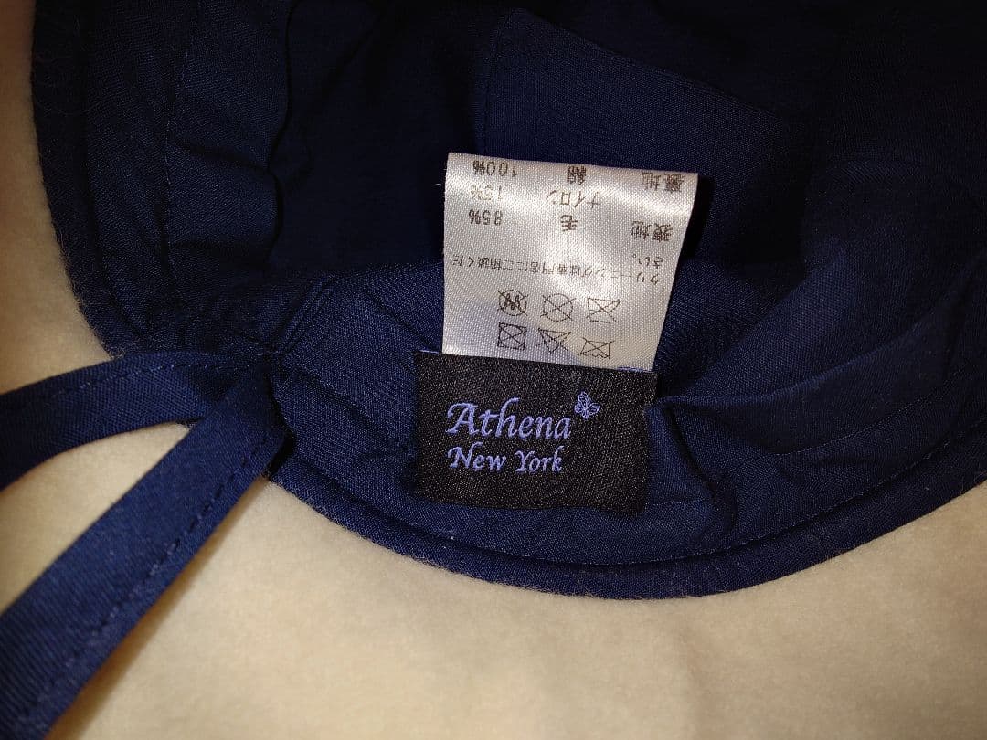 最後の値下げ！アシーナニューヨーク❤️未使用新品ファー付きホワイトバケットハット