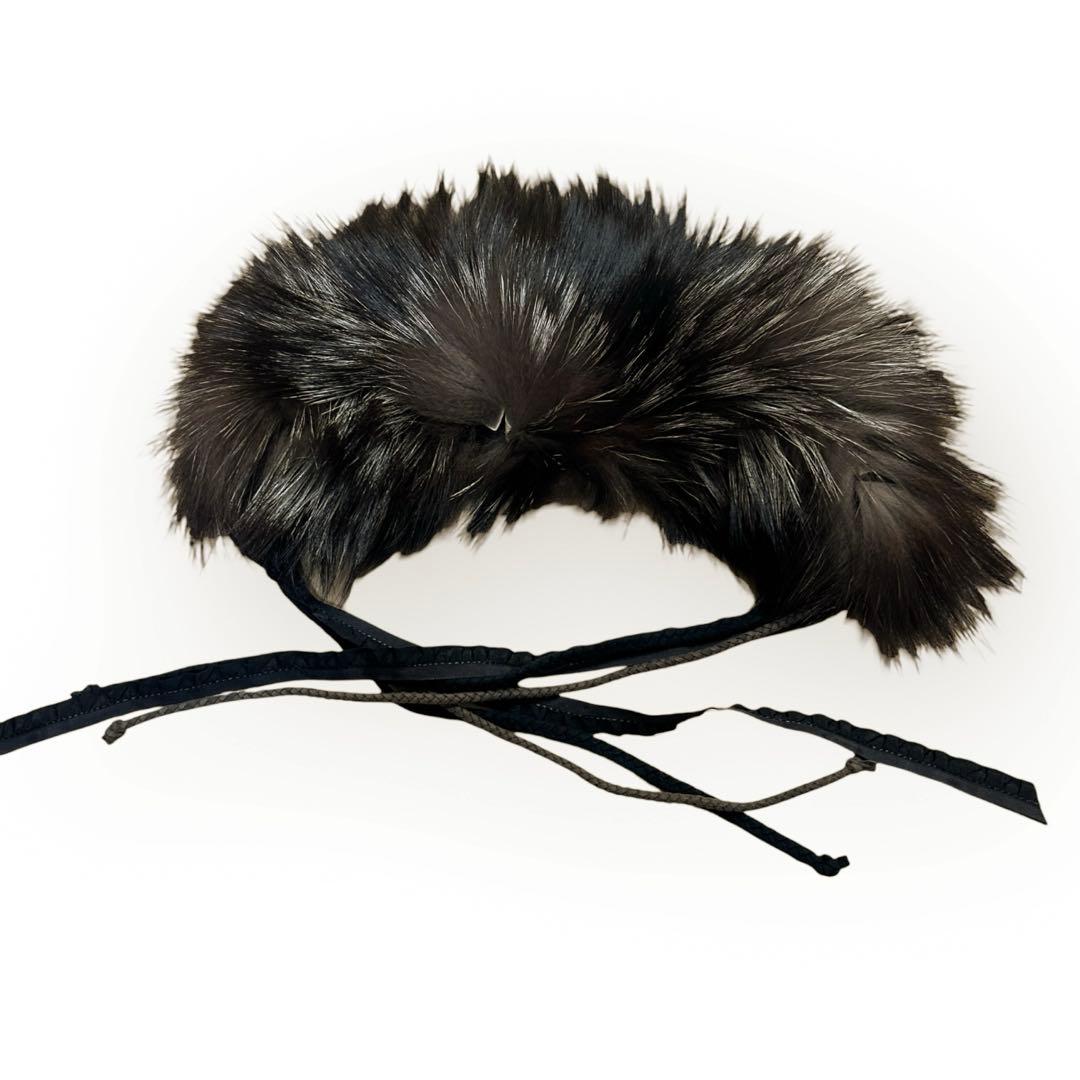 【美品】FOXEY フォクシー ファー マフラー ブラウン