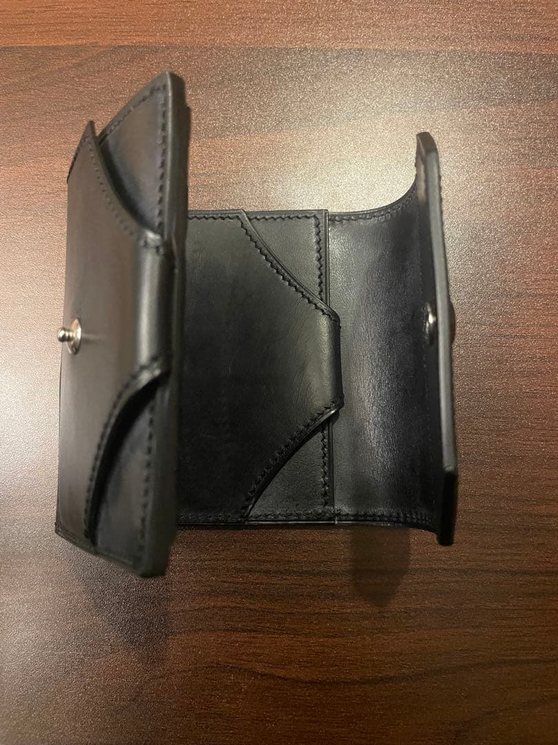 【値下】【おまけ付】万双 オールブライドル コンパクト三つ折り財布