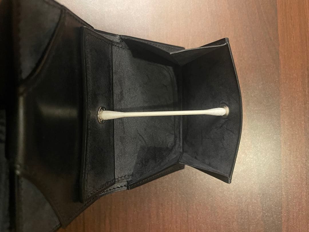 【値下】【おまけ付】万双 オールブライドル コンパクト三つ折り財布