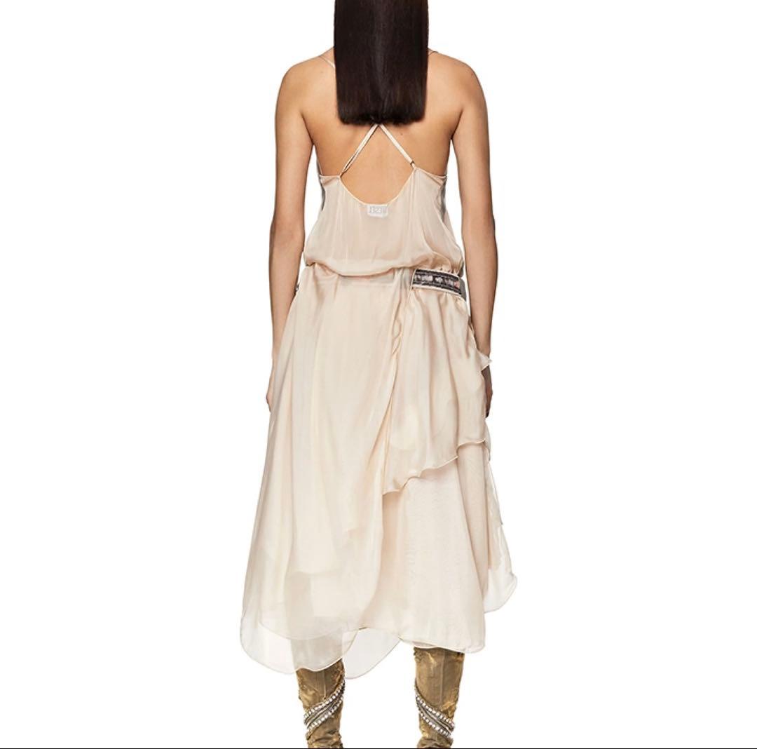 新品　DIESEL ノースリーブワンピース ［ベルト付き］