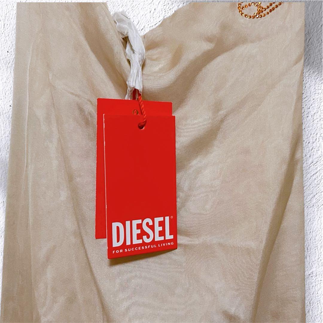 新品　DIESEL ノースリーブワンピース ［ベルト付き］